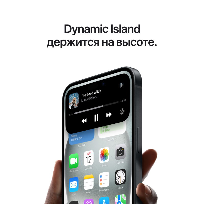 Apple iPhone 15, 128 ГБ, Черный