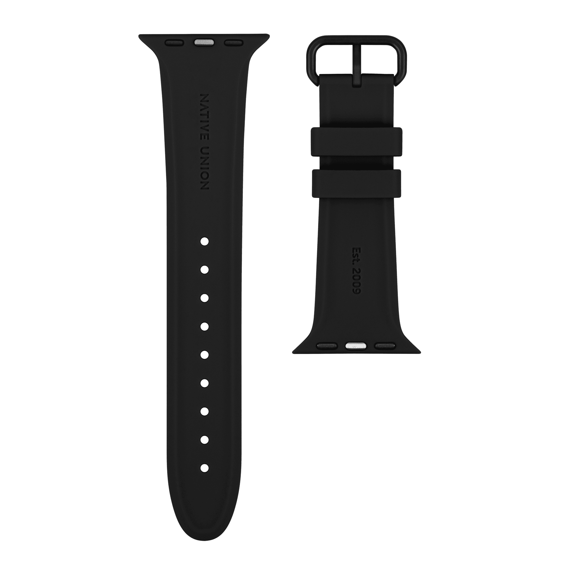 Ремешок Native Union для Apple Watch  40мм, cиликоновый, черный