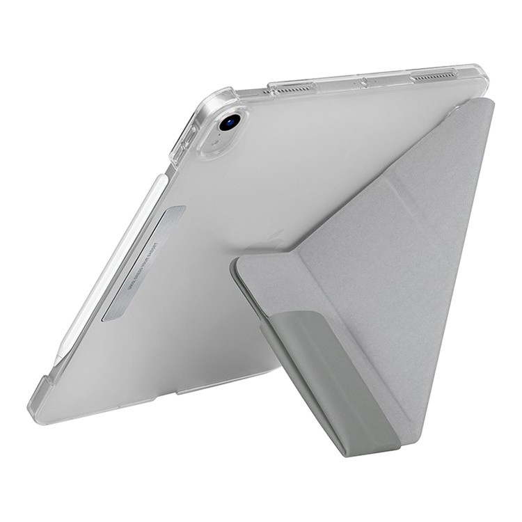 На фото изображено Чехол Uniq для iPad Air 10.9 (2022/20) CAMDEN Anti-microbial Grey