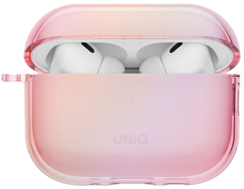 Фото Чехол Uniq Iridescia для AirPods Pro 3, Pink Prism Фото Чехол Uniq Iridescia для AirPods Pro 3, Pink Prism