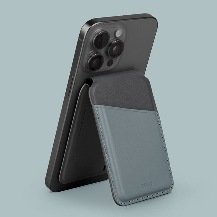 Картхолдер Uniq Lyden DS, Washed Blue/Black