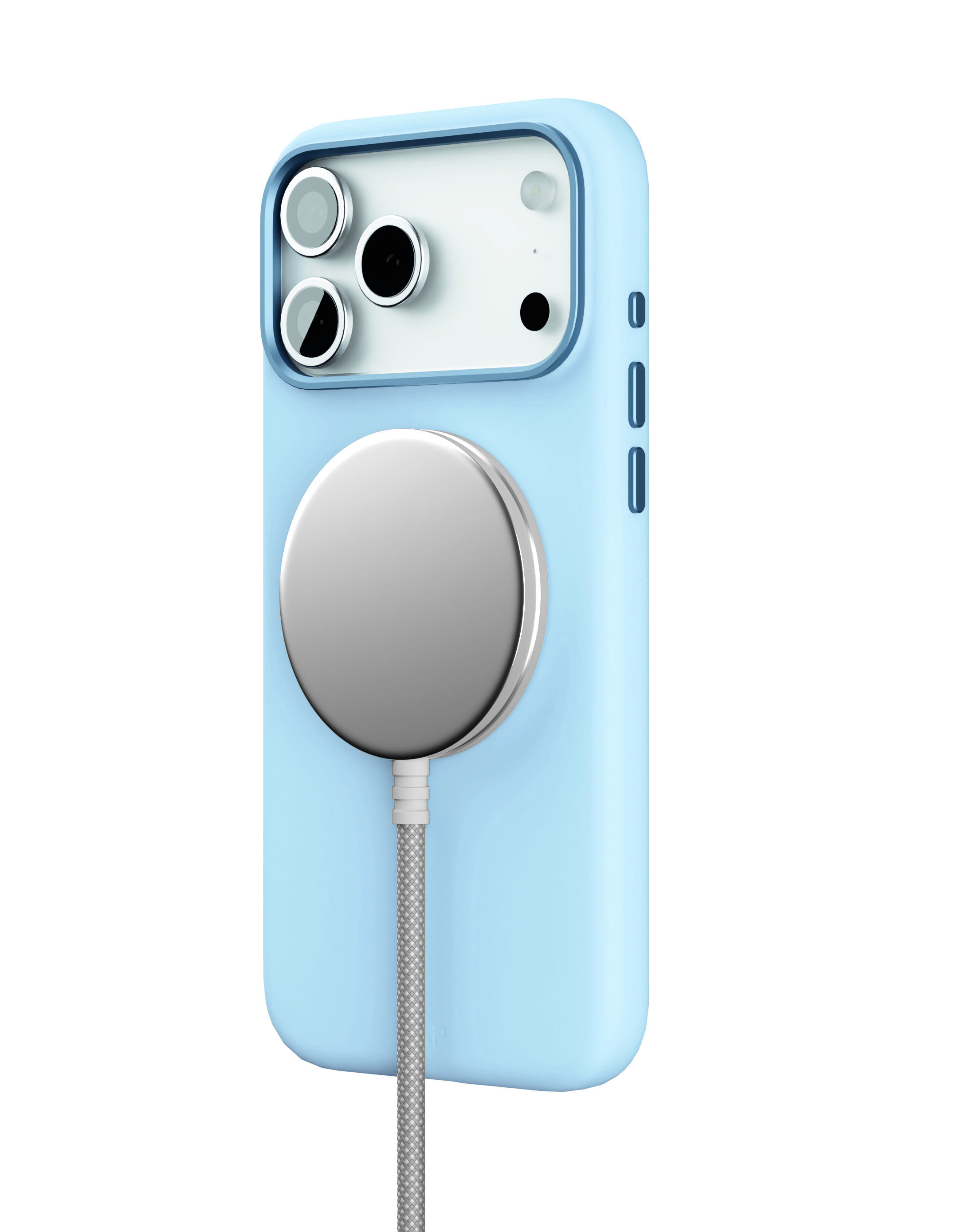 На фото изображено Чехол защитный VLP Aster Pro Case с MagSafe для iPhone 17 Pro Max, мокка