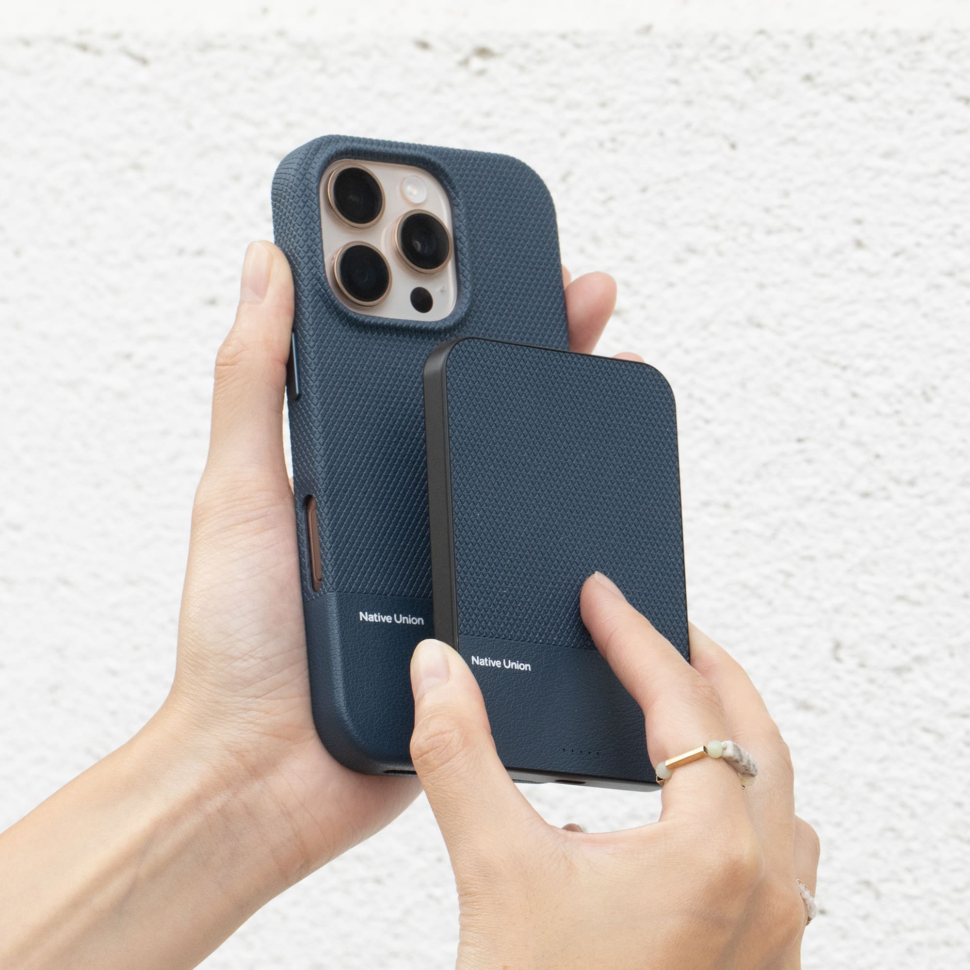 Внешний аккумулятор MagSafe Native Union (Re)Classic Power Bank 5000mAh, синий