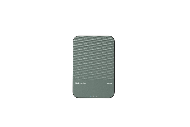 Внешний аккумулятор MagSafe Native Union (Re)Classic Power Bank 5000mAh, зеленый Внешний аккумулятор MagSafe Native Union (Re)Classic Power Bank 5000mAh, зеленый