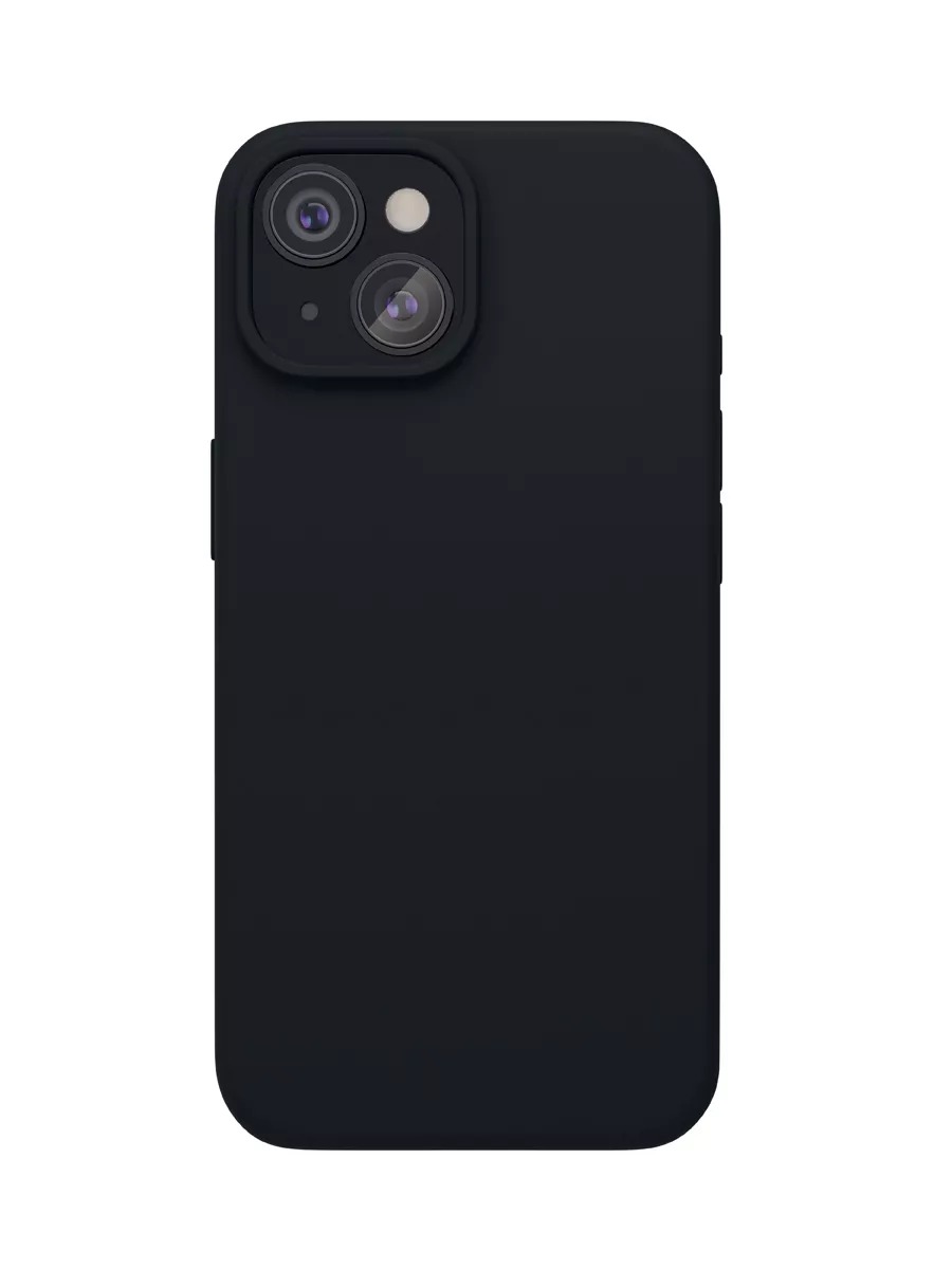 Чехол защитный VLP Aster Case с MagSafe для iPhone 15 Plus, черный