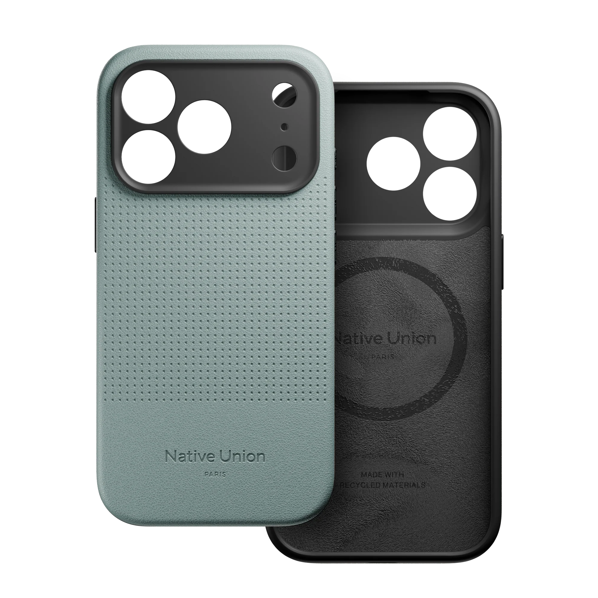 Фото Чехол Native Union Active Case MagSafe для iPhone 17 Pro, зеленый На фото изображено Чехол Native Union Active Case MagSafe для iPhone 17 Pro, зеленый