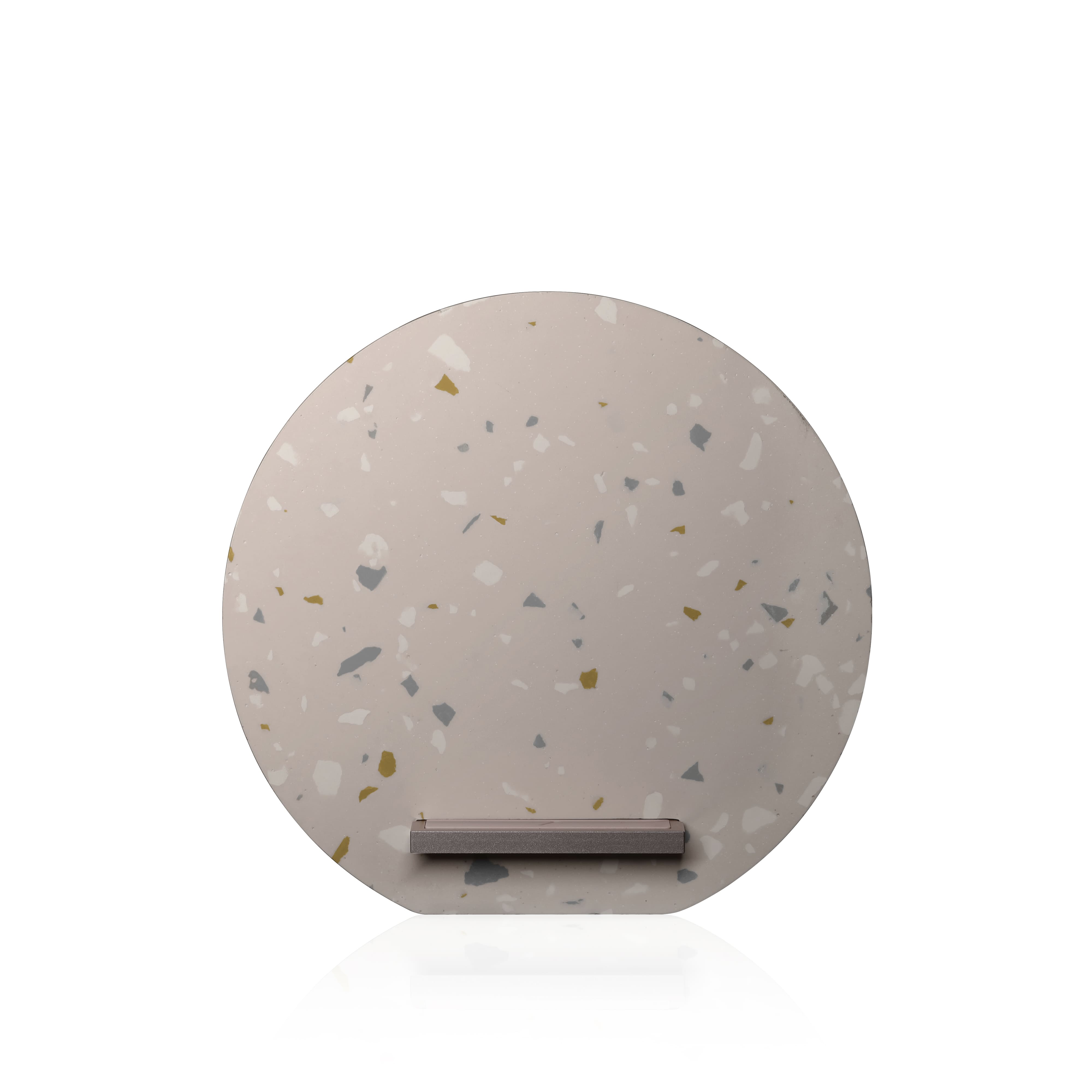 Беспроводное зарядное устройство Native Union Dock Wireless Terrazzo, с подставкой, розовый