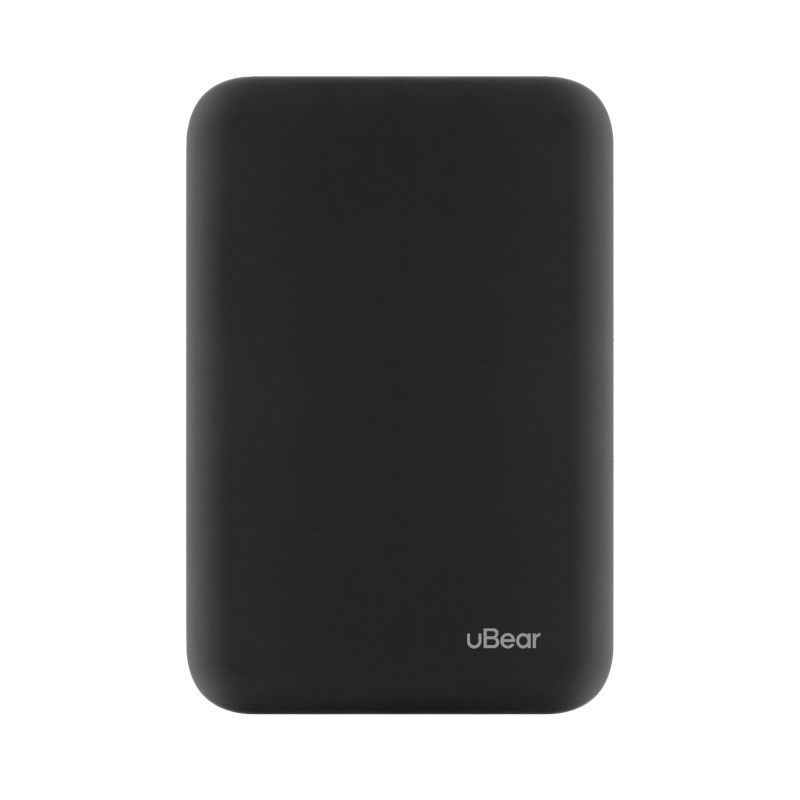 Внешний аккумулятор uBear Flow Magnetic Power bank 5000mAh, чёрный