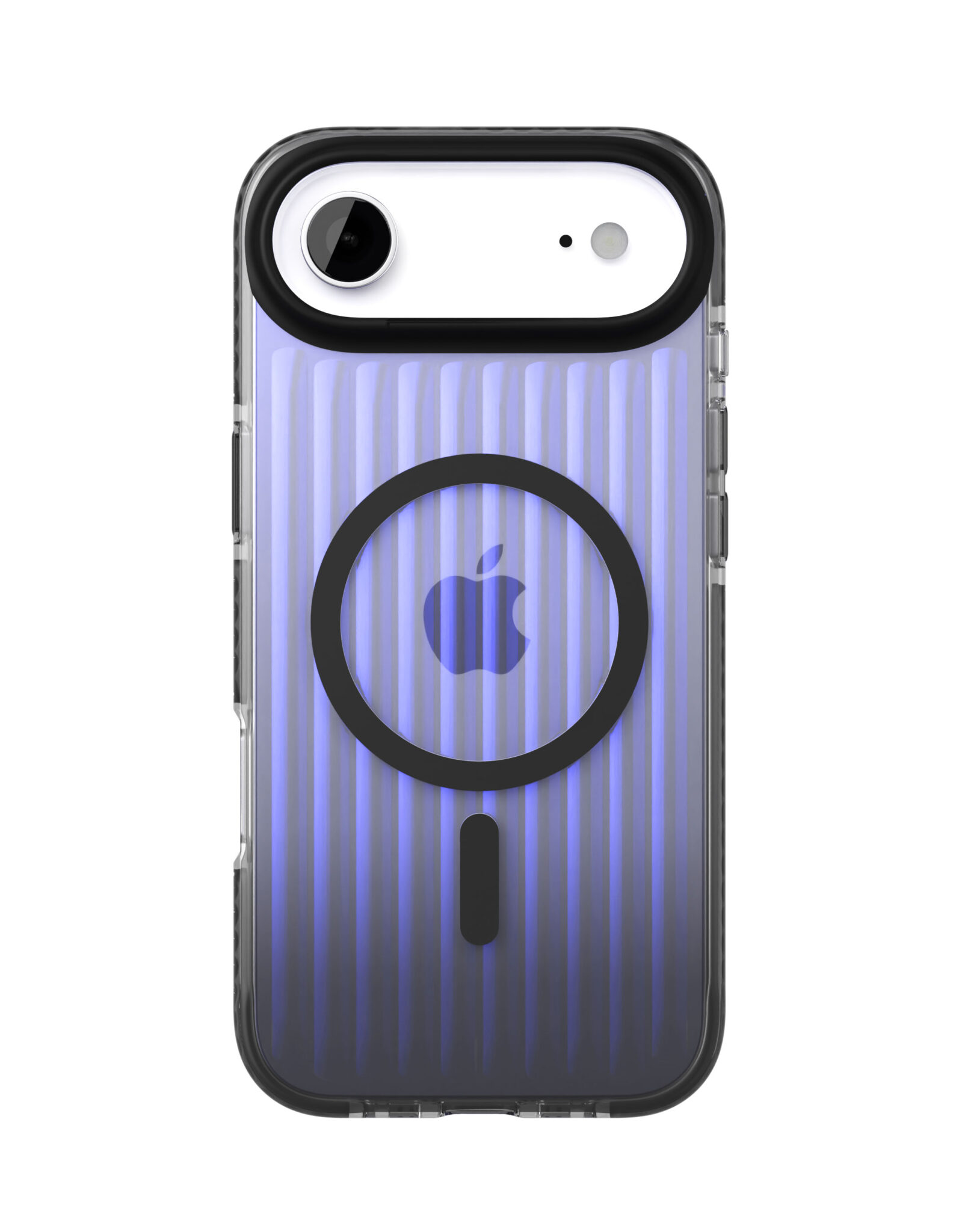 На фото изображено Чехол защитный VLP Pulse Case с MagSafe для iPhone Air, черный