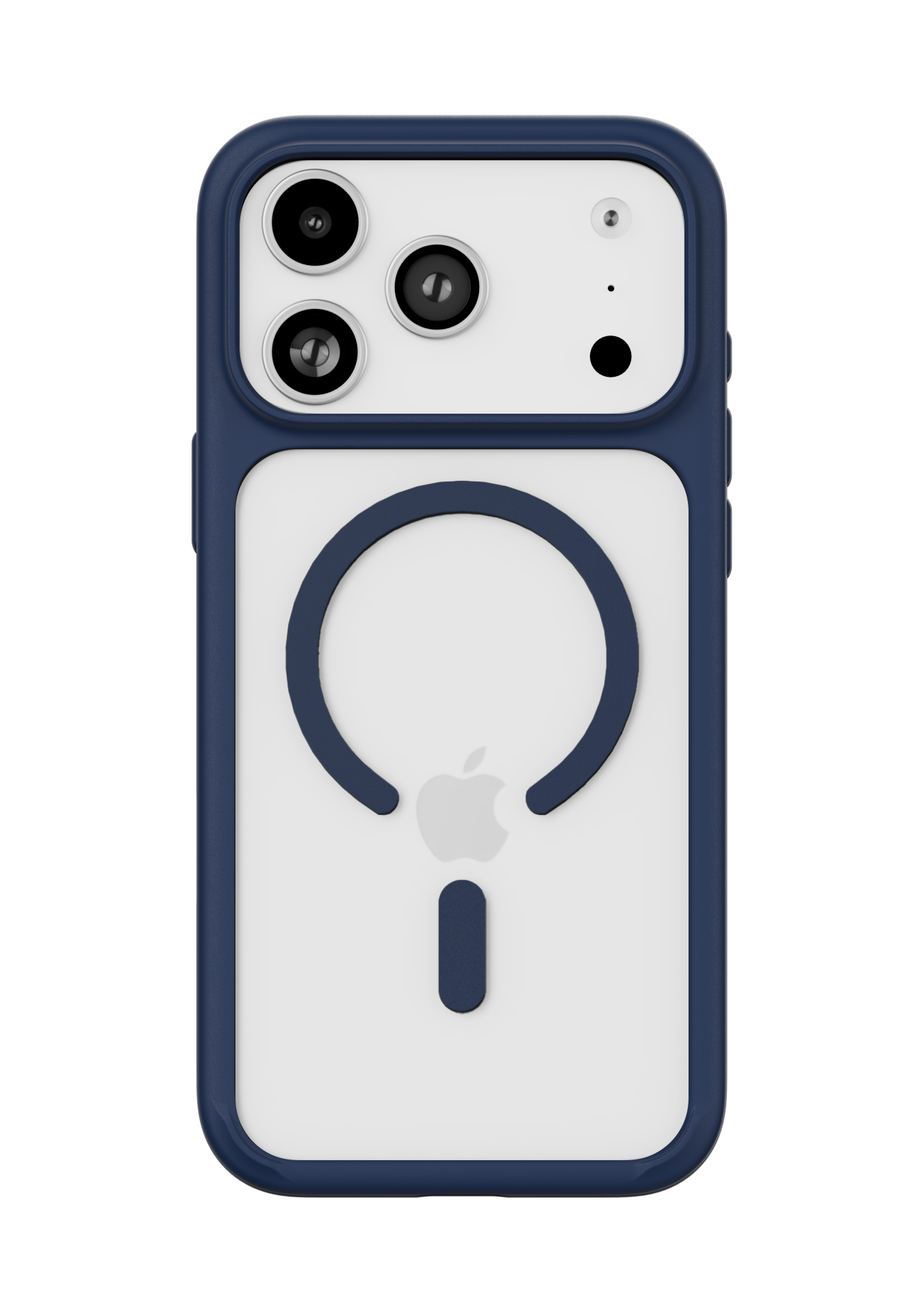 На фото изображено Чехол защитный uBear Shade Case для iPhone 17 Pro Max, синий