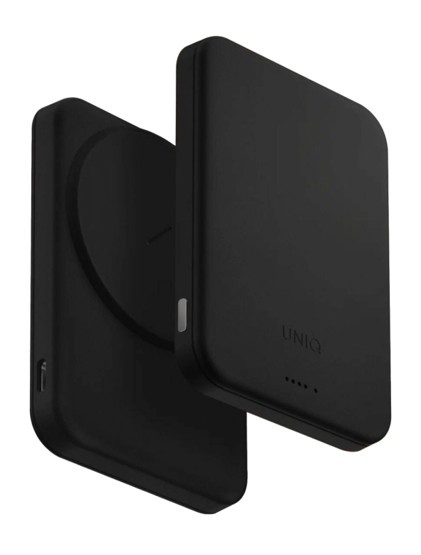 Фото Внешний аккумулятор Uniq Lexa 5000 mAh, черный Фото Внешний аккумулятор Uniq Lexa 5000 mAh, черный