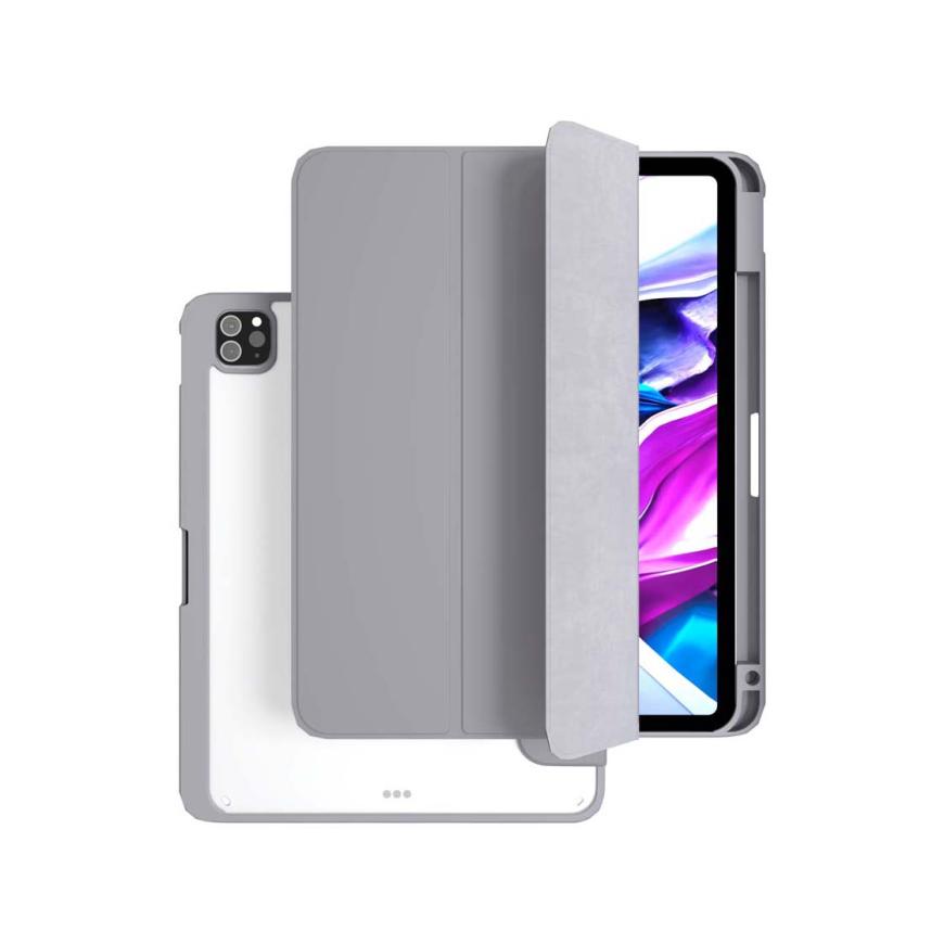 Защитный чехол VLP Split Folio для Apple iPad Air 11 (M2), серый