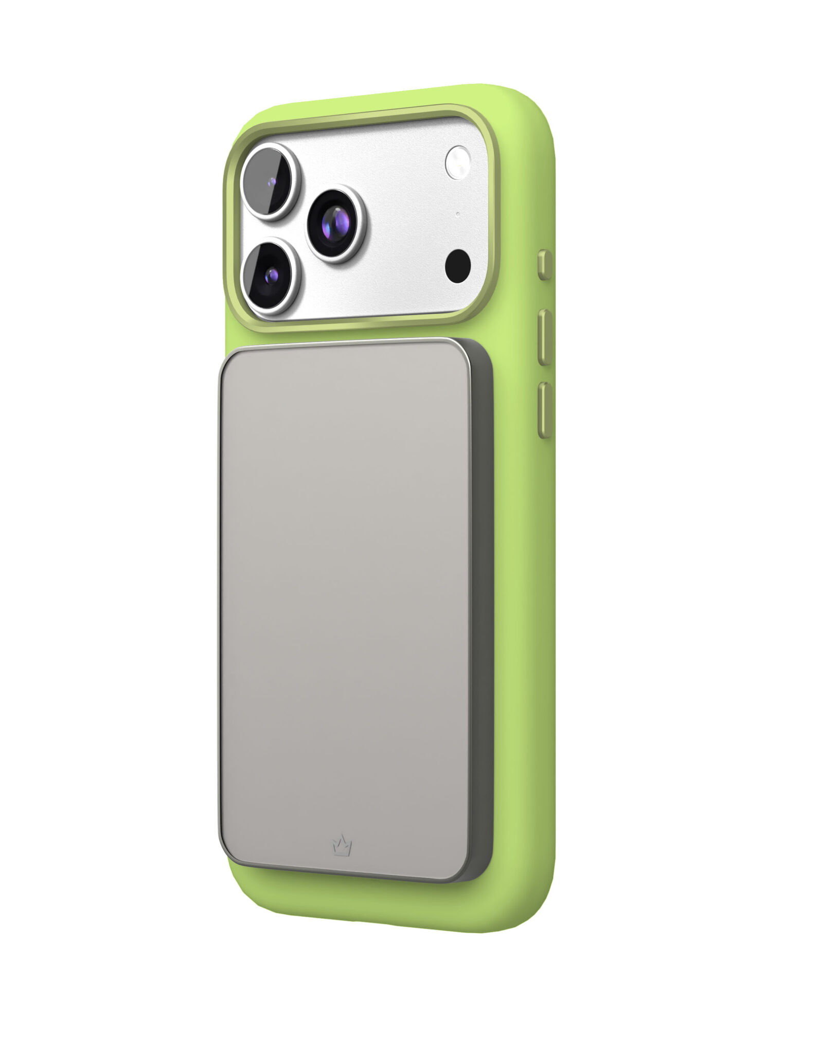 Фото Чехол защитный VLP Aster Pro Case с MagSafe для iPhone 17 Pro Max, лайм На фото изображено Чехол защитный VLP Aster Pro Case с MagSafe для iPhone 17 Pro Max, лайм