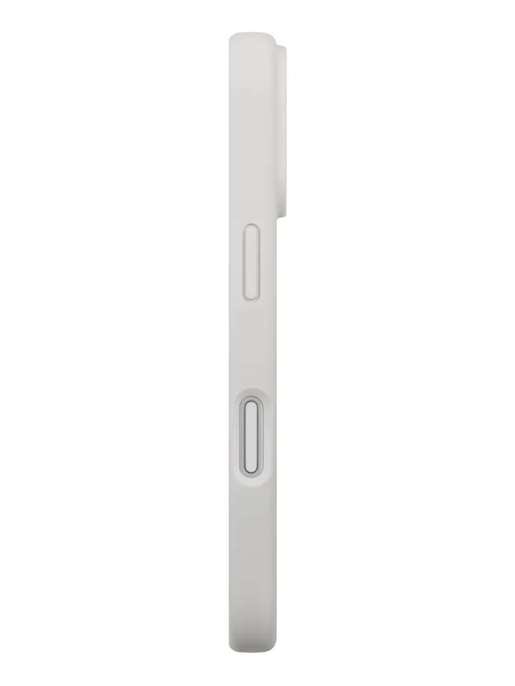 Фото Чехол Uniq Lino MagSafe для iPhone 17, серый На фото изображено Чехол Uniq Lino MagSafe для iPhone 17, серый