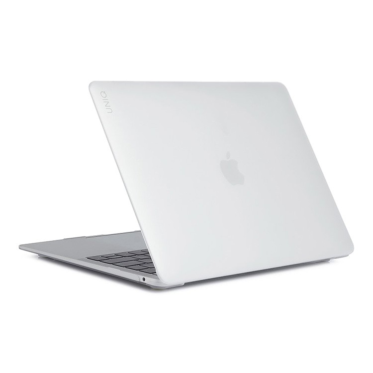 На фото изображено Uniq HUSK Pro CLARO для MacBook Pro 13 M1-M2, Matte Clear