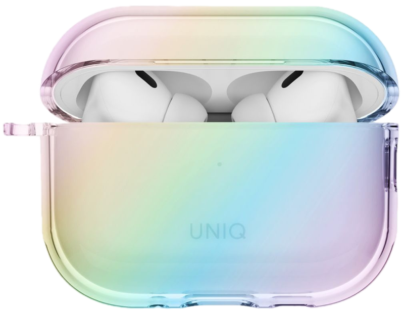 Фото Чехол Uniq Iridescia для AirPods Pro 3, Holo Quartz Фото Чехол Uniq Iridescia для AirPods Pro 3, Holo Quartz