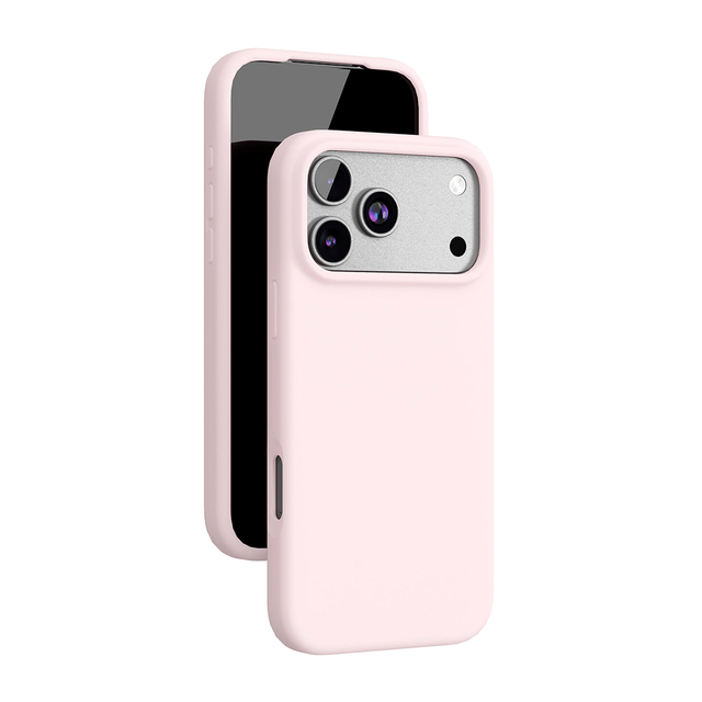 Фото Чехол защитный VLP LITE Mist Case с MagSafe для iPhone 17 Pro Max, розовый На фото изображено Чехол защитный VLP LITE Mist Case с MagSafe для iPhone 17 Pro Max, розовый
