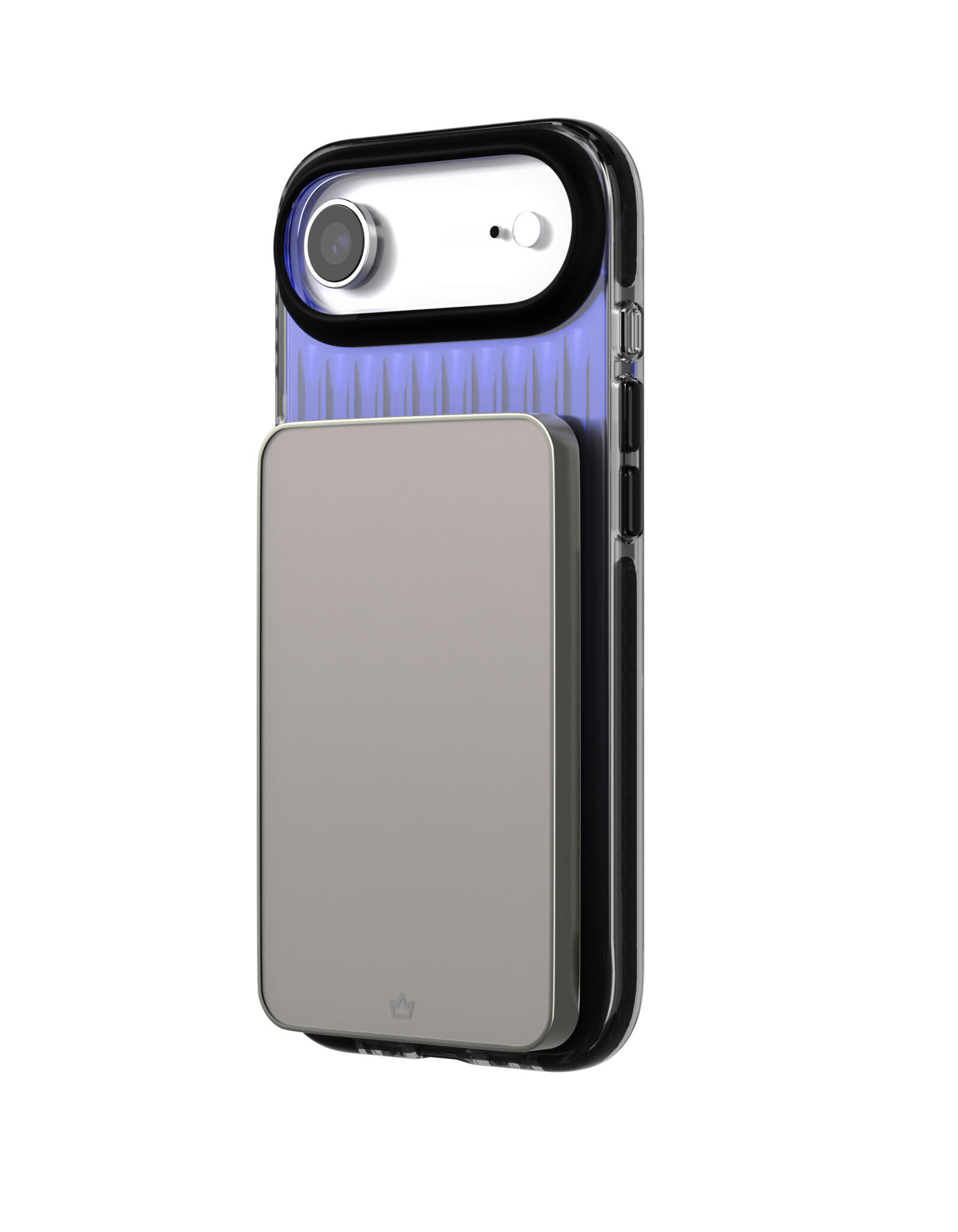 На фото изображено Чехол защитный VLP Pulse Case с MagSafe для iPhone Air, черный