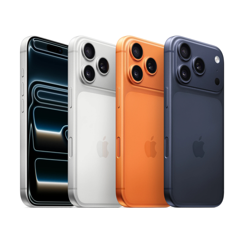 На фото изображено Apple iPhone 17 Pro, 512 ГБ, Космический оранжевый