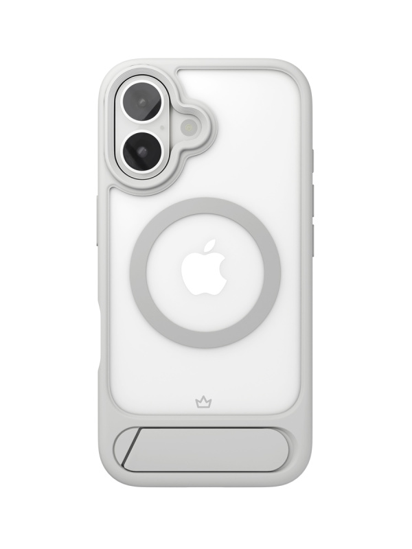 Чехол защитный VLP Reels Case с MagSafe для iPhone 16 Plus, серый Чехол защитный VLP Reels Case с MagSafe для iPhone 16 Plus, серый