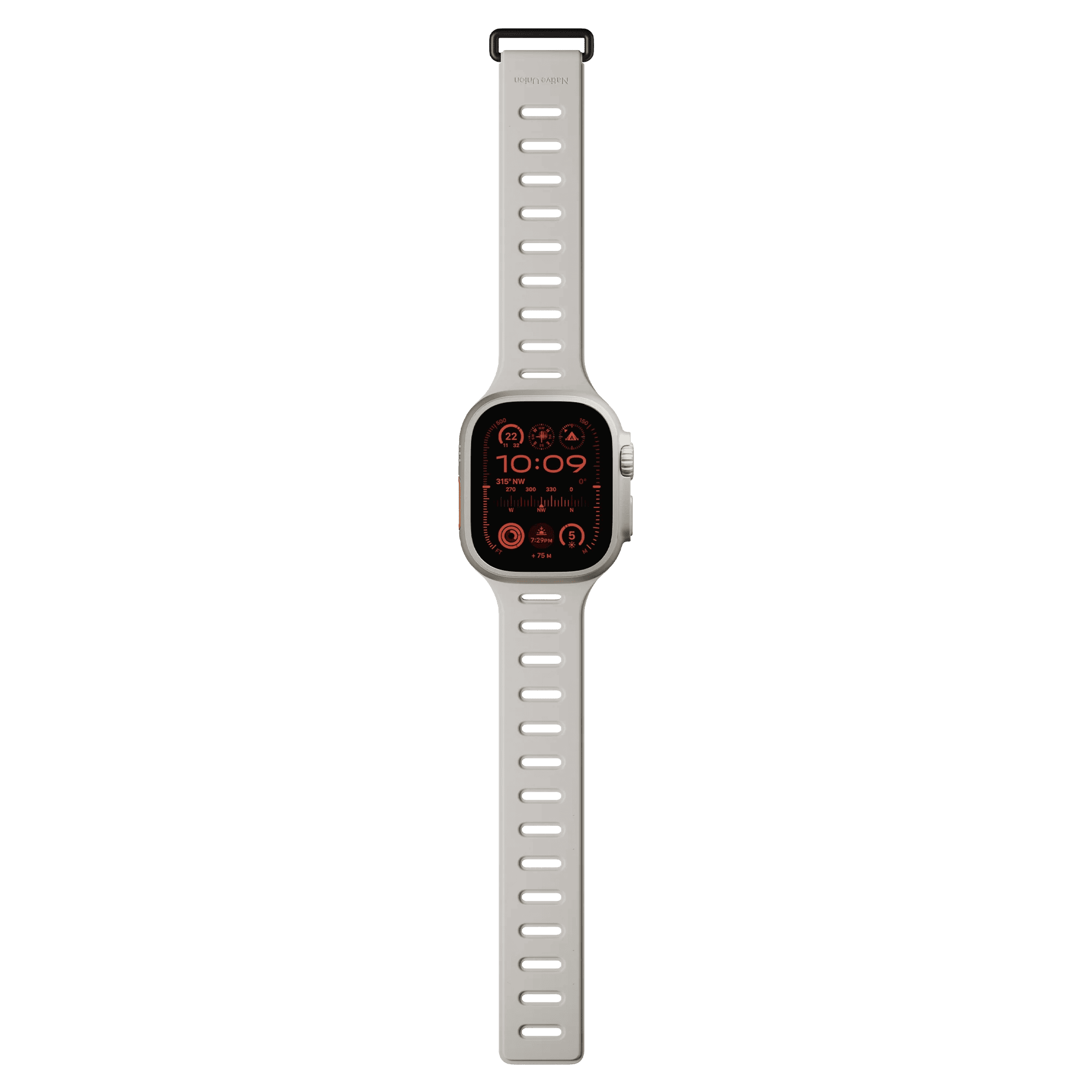 Ремешок Native Union для Apple Watch Magnetic 42/44/45/49мм, желтый/серый