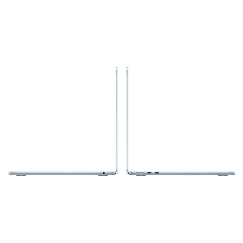 На фото изображено Apple MacBook Air 13" (M5, 10C / 10C, 2026) 16 ГБ, 512 ГБ SSD, Небесно-голубой