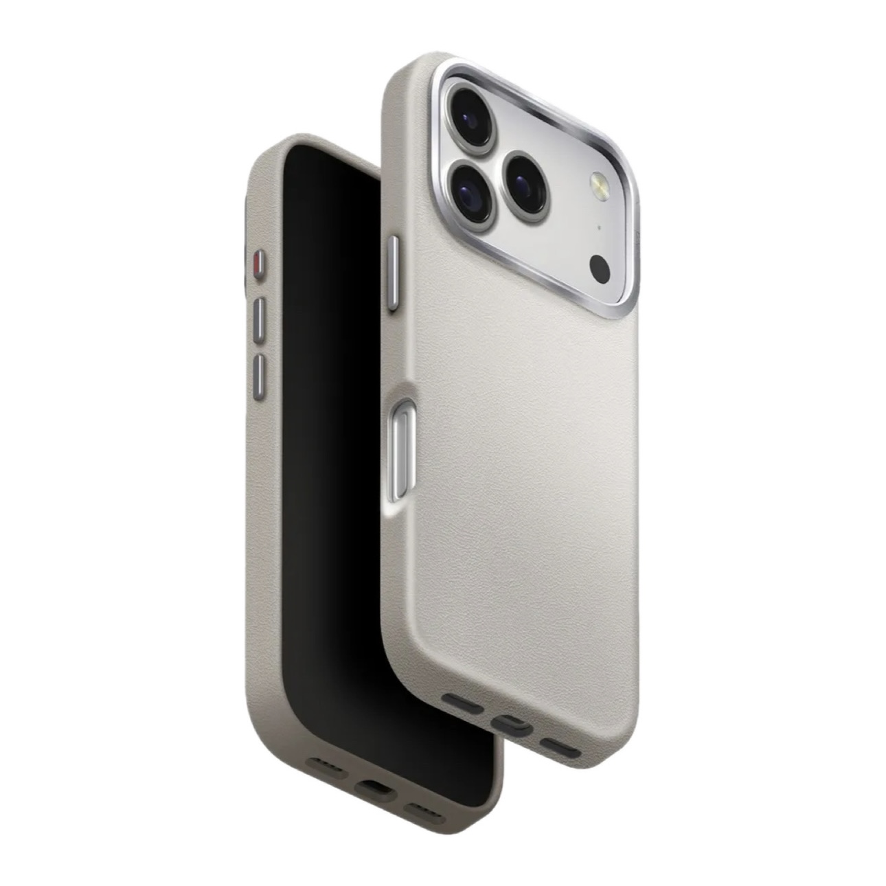 На фото изображено Чехол Uniq Lyden Magsafe для iPhone 17 Pro, серый