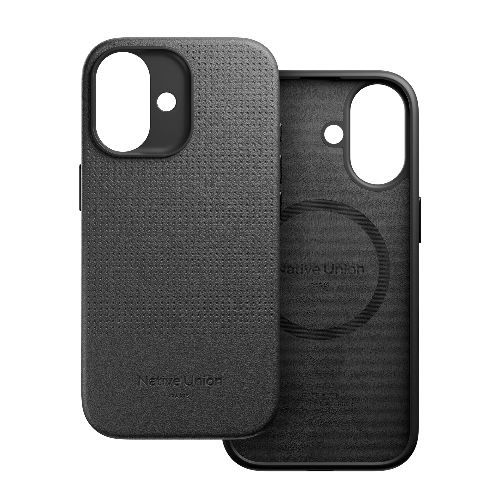 На фото изображено Чехол Native Union Active Case MagSafe для iPhone 17, черный