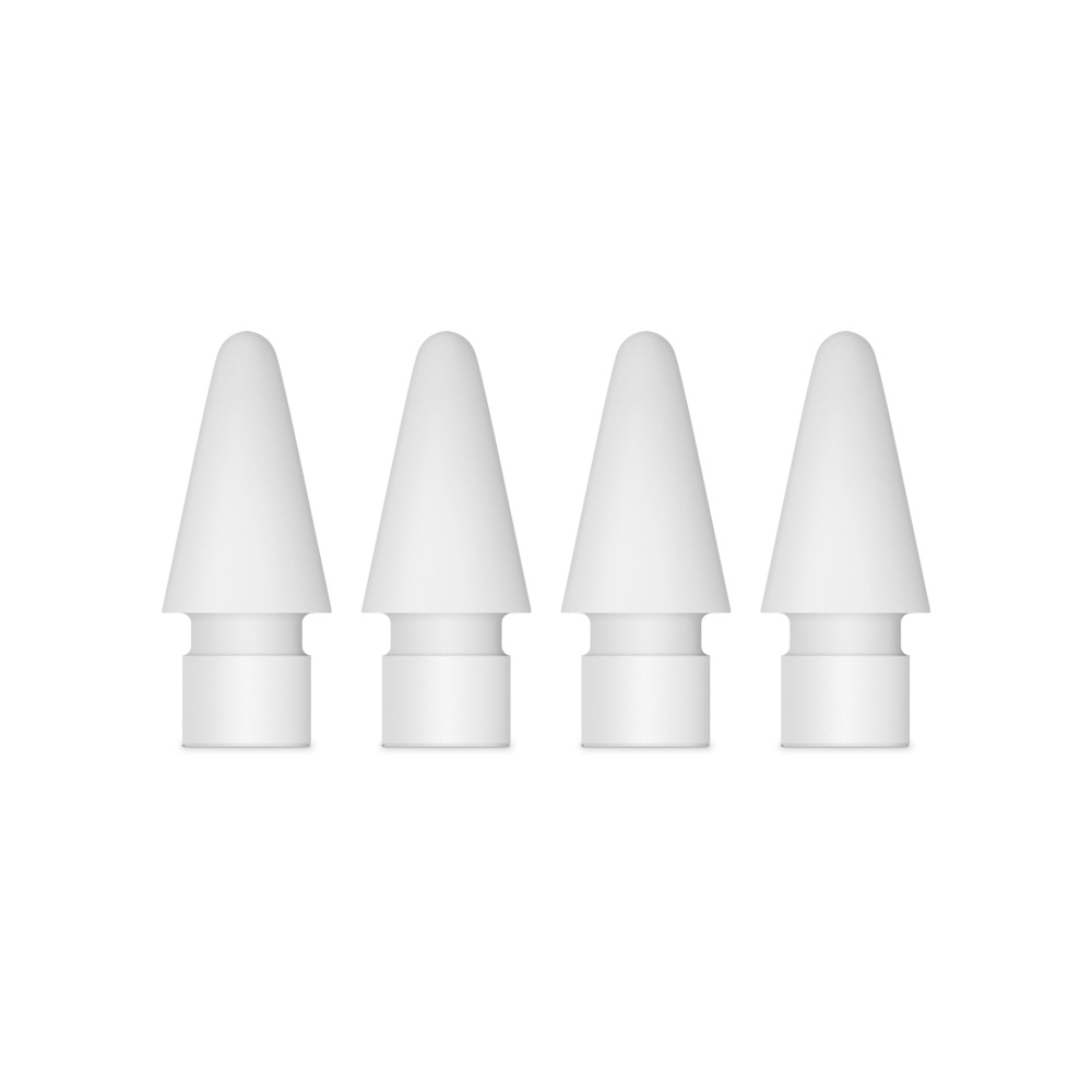 Наконечники Apple для Apple Pencil Pro, USB-C, 1-го и 2-го поколений (комплект — 4 шт.)