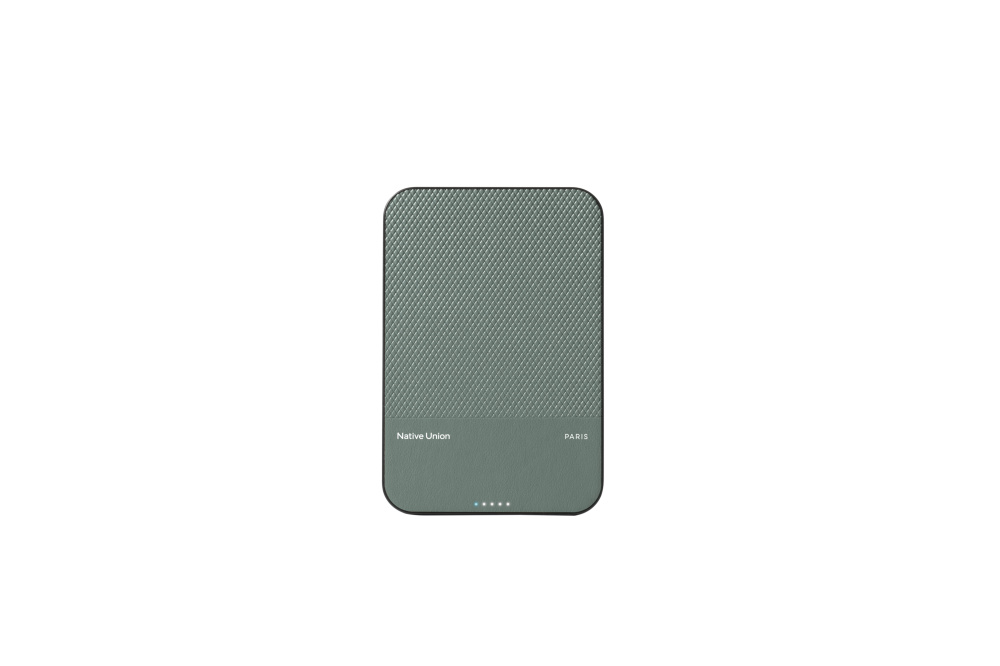 Внешний аккумулятор MagSafe Native Union (Re)Classic Power Bank 5000mAh, зеленый