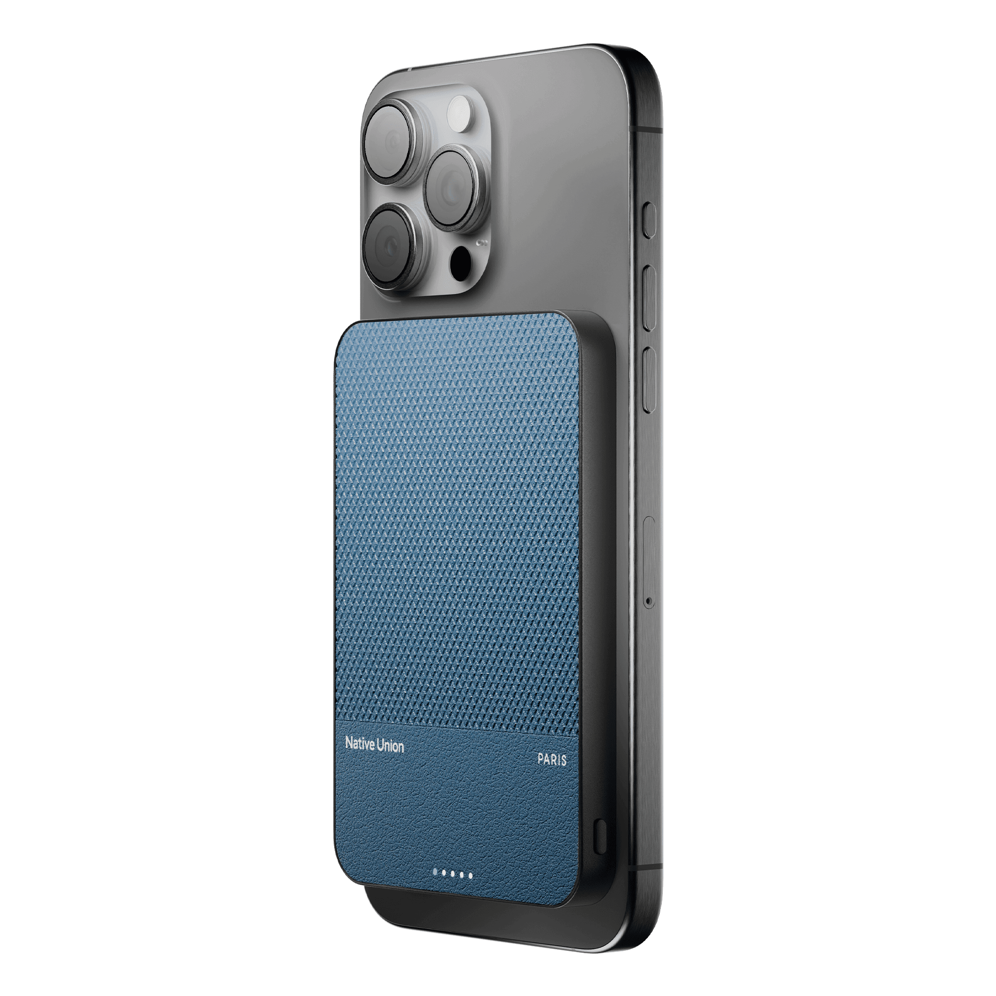 Внешний аккумулятор MagSafe Native Union (Re)Classic Power Bank 5000mAh, синий