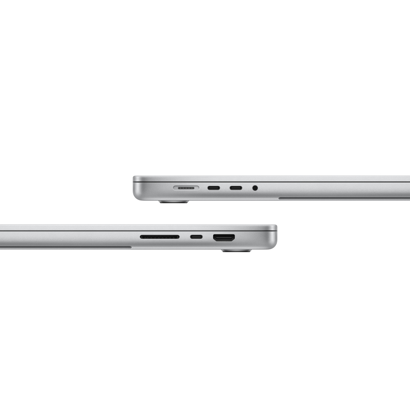 На фото изображено Apple MacBook Pro 16" (M5 Max, 18C / 32C, 2026) 36 ГБ, 1 ТБ SSD, серебристый