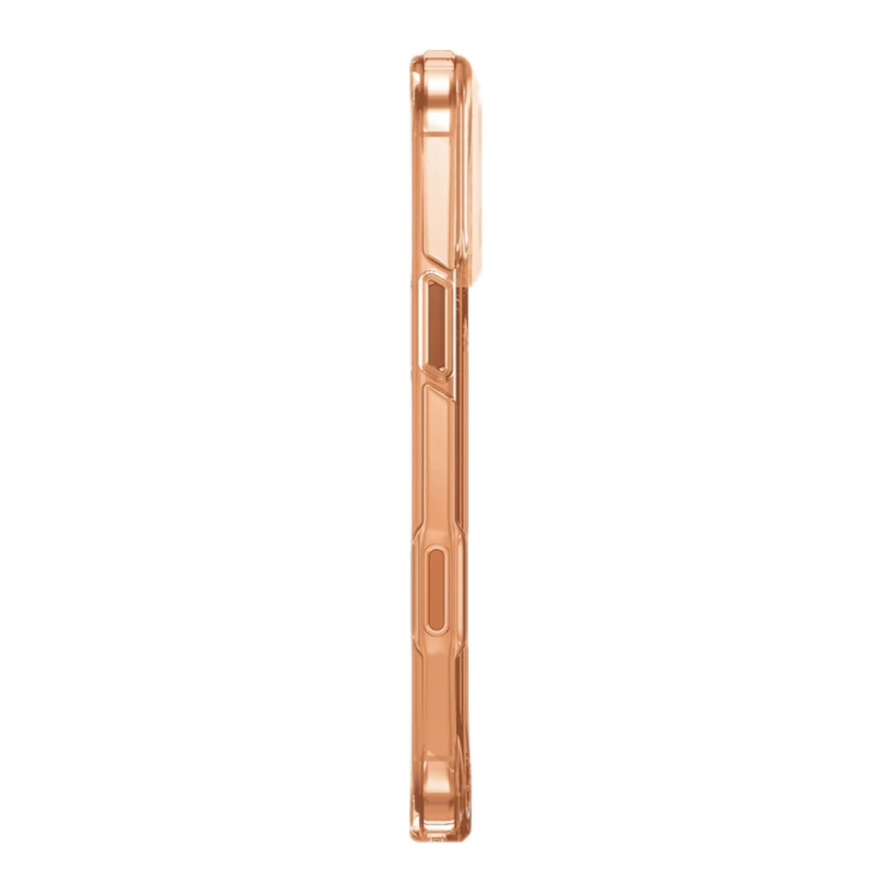 На фото изображено Uniq Lifepro Xtreme AF для iPhone 17 Pro, прозрачный/оранжевый