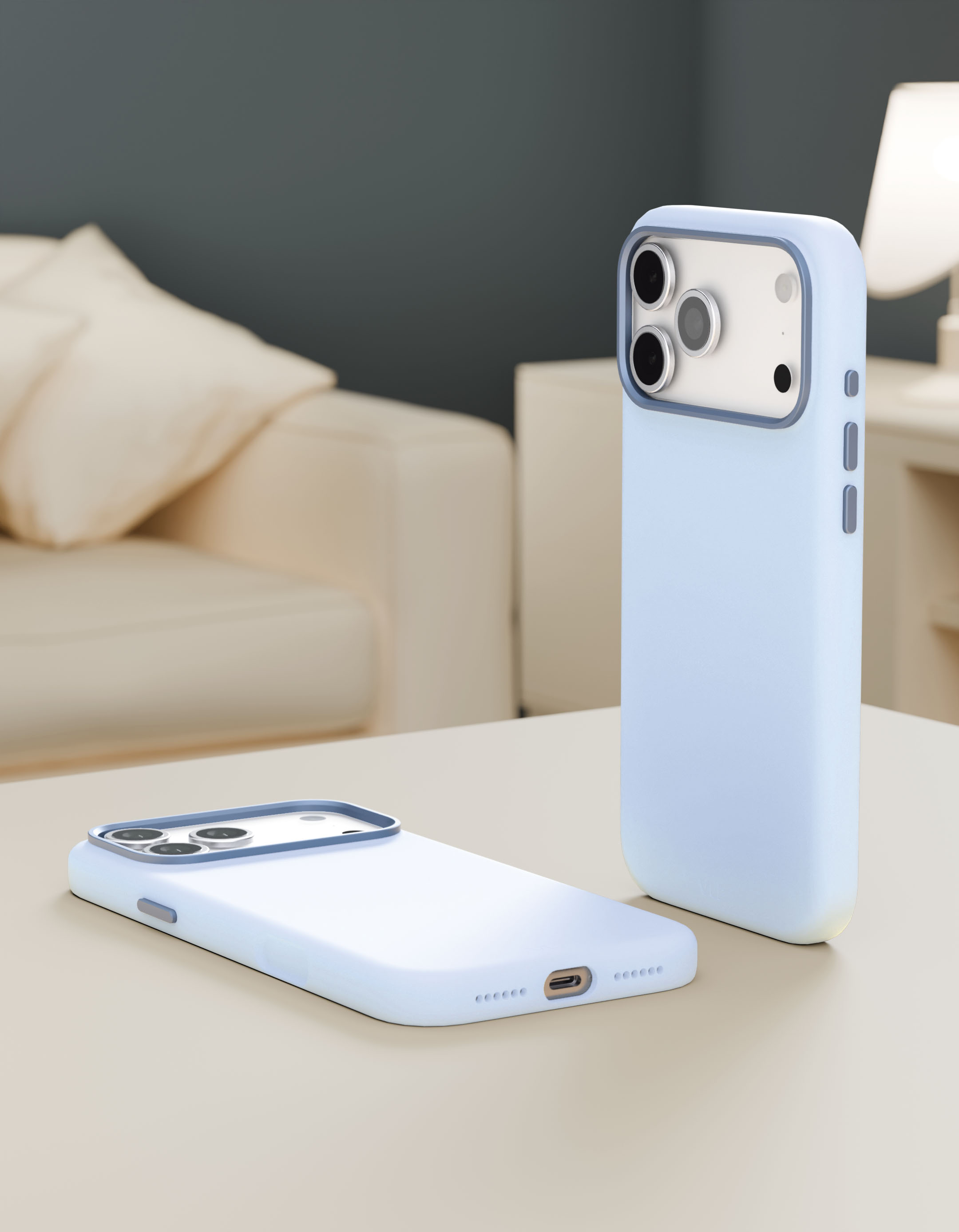 На фото изображено Чехол защитный VLP Aster Pro Case с MagSafe для iPhone 17 Pro Max, мокка