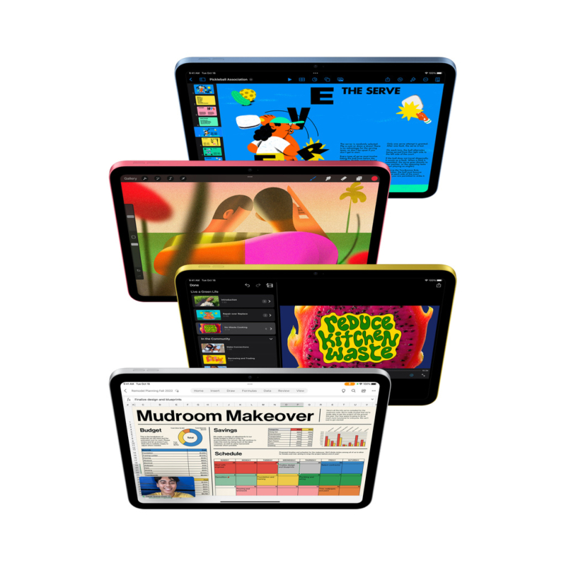 Apple iPad 11" (A16) Wi-Fi + Cellular 512 ГБ, Синий