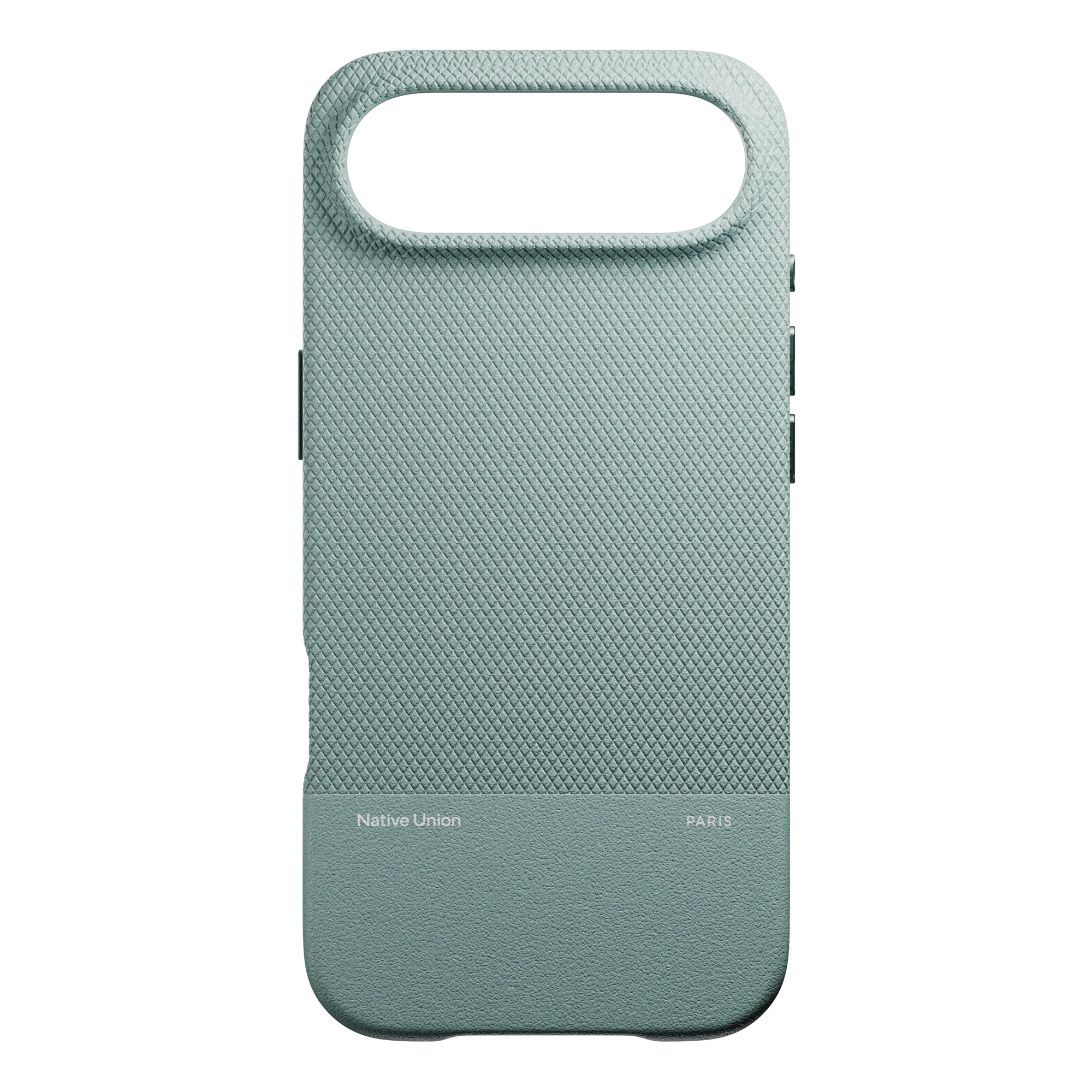 На фото изображено Чехол Native Union Paris (Re)Classic Case для iPhone Air, зеленый