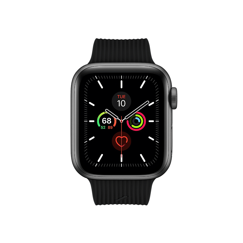 Ремешок Native Union для Apple Watch  40мм, cиликоновый, черный