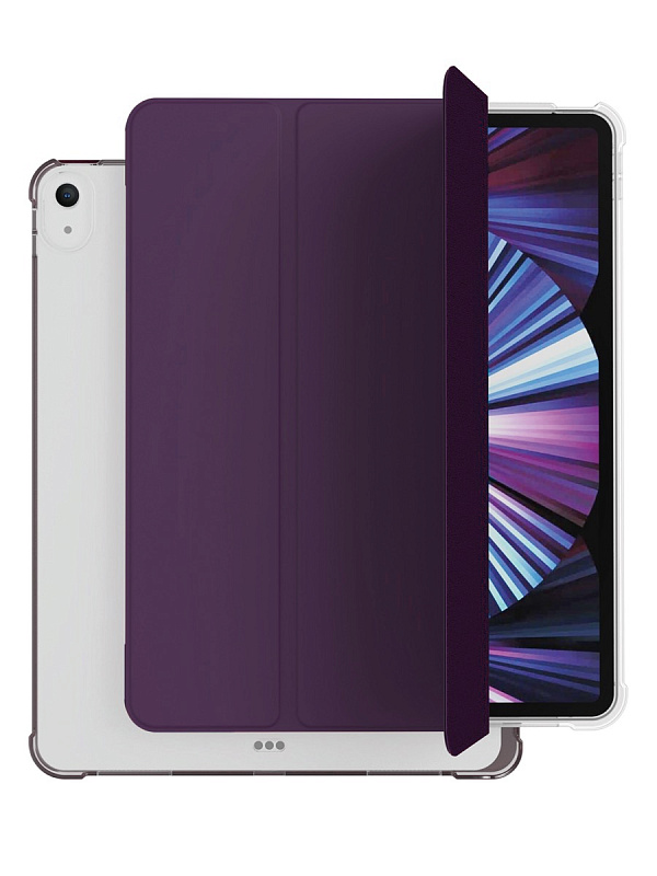 Чехол защитный VLP Dual Folio Case для iPad 10, темно-фиолетовый Чехол защитный VLP Dual Folio Case для iPad 10, темно-фиолетовый