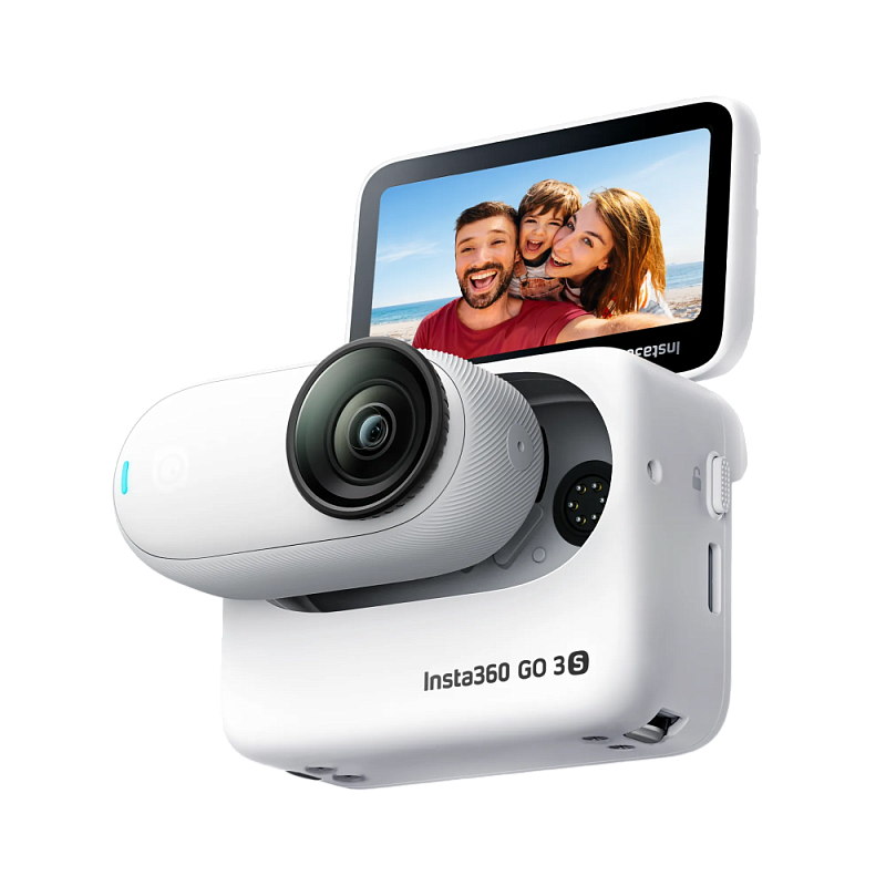 Экшн камера Insta360 GO 3S 64GB, белый Экшн камера Insta360 GO 3S 64GB, белый