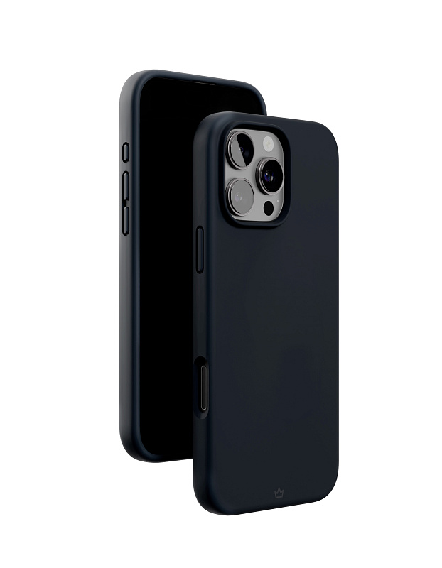 Чехол защитный VLP Aster Case с MagSafe для iPhone 16 Pro Max, темно-синий Чехол защитный VLP Aster Case с MagSafe для iPhone 16 Pro Max, темно-синий