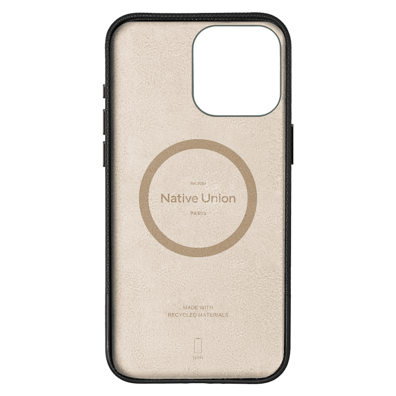 Чехол Native Union (RE)Classic Case MagSafe для iPhone 16 Pro Max, чёрный