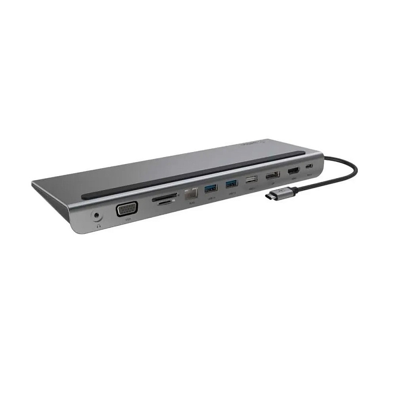 Док-станция Belkin Connect USB-C 11-in-1 Multiport Dock, серый Док-станция Belkin Connect USB-C 11-in-1 Multiport Dock, серый